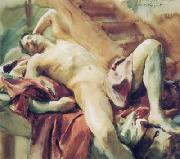 John Singer Sargent ritratto di Nicola D Inverno USA oil painting artist